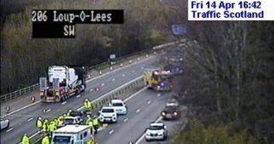 Man rushed to hospital after crash on the M8 brings West Lothian traffic to a standstill - www.dailyrecord.co.uk - Scotland - Beyond