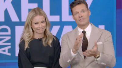 Ryan Seacrest and Kelly Ripa Got Misty-Eyed During Their Final Show as Live Cohosts - www.glamour.com