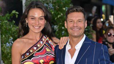 Ryan Seacrest's Girlfriend Aubrey Paige Supports Him at 'Live' for His Final Show as Co-Host - www.etonline.com