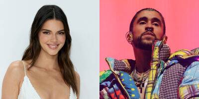 Kendall Jenner Spotted at Bad Bunny's Coachella Set, Where He Commented on Speculation About His Personal Life - www.justjared.com - Britain - Spain - city Indio
