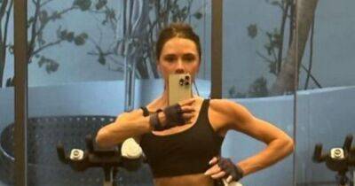 Victoria Beckham shares glimpse at couple's workout with David in 'strength training phase' - www.ok.co.uk
