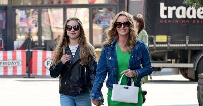 Amanda Holden looks proud as punch as she arrives at work with lookalike daughter Hollie - www.ok.co.uk - Britain - London