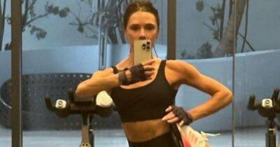 Inside Victoria Beckham's lavish home gym as she shows off toned physique - www.ok.co.uk
