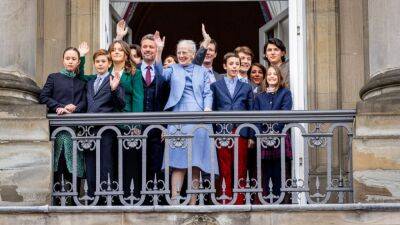 Queen Margrethe of Denmark Poses With Entire Family After Stripping Royal Titles From Grandchildren - www.etonline.com - Denmark