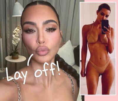 Fans Slam Kim Kardashian Over Possible Photoshop F**k Up -- But Did They Get It Wrong?! - perezhilton.com - USA - Las Vegas - county Story
