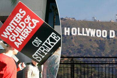 Hollywood writers give union power to strike against big studios if needed - nypost.com - California