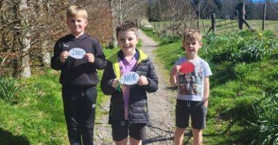 Crossmichael Youth Club holds Good Friday Easter egg hunt - www.dailyrecord.co.uk