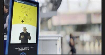 Sign language travel information screens go live for commuters at Manchester Piccadilly station - www.manchestereveningnews.co.uk - Britain - Manchester - Birmingham