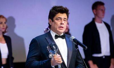 Benicio del Toro to be awarded the Platino Honorary Award - us.hola.com - Spain - USA - Hollywood - Madrid - Puerto Rico - Argentina