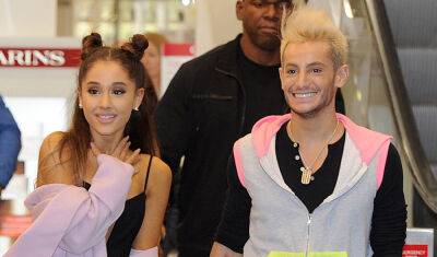 Frankie Grande Reacts to Video of Ariana Filming 'Wicked' Movie - www.justjared.com