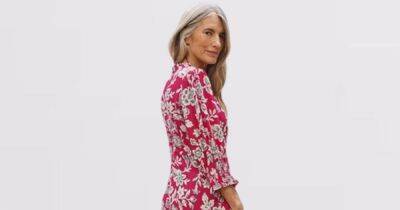 John Lewis shoppers are 'over the moon' with 'flattering' floral midi dress - www.ok.co.uk