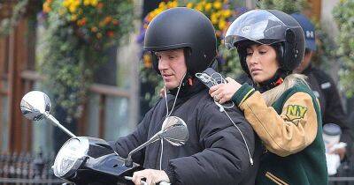 Newlyweds Sophie Habboo and Jamie Laing go on scooter ride after tying the knot - www.ok.co.uk - Spain - London - Chelsea