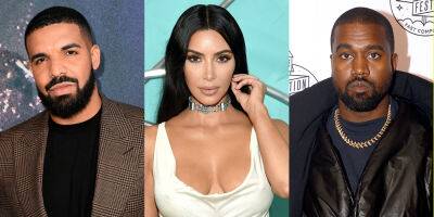 Drake Samples Kim Kardashian in Unreleased Song, Fans Wonder if He's Taunting Kanye West - www.justjared.com