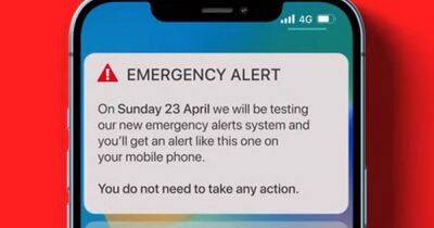 UK emergency alert warning to domestic abuse victims - how to turn off test - www.dailyrecord.co.uk - Britain - Scotland - Beyond