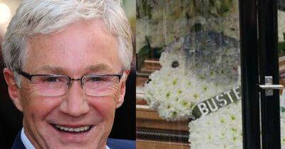 Paul O'Grady reunited with beloved dog Buster in emotional floral tribute at funeral - www.dailyrecord.co.uk - state Oregon