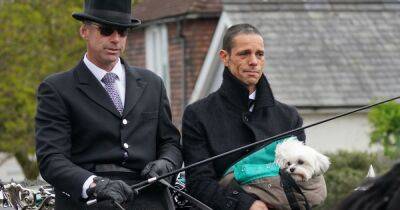 Paul O'Grady's partner cradles his beloved dog in funeral procession - www.ok.co.uk - Britain