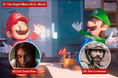 ‘Super Mario Bros. Movie’ still at top of box office game after 3 weeks - nypost.com - Denmark - Afghanistan