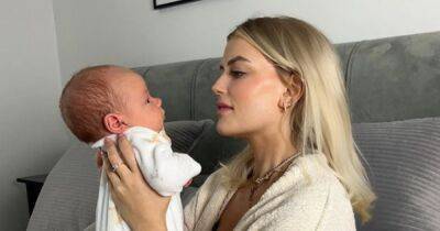 Lucy Fallon shares adorable baby Sonny milestone as she posts new snaps - www.ok.co.uk