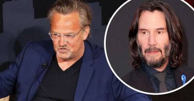 Matthew Perry says Keanu Reeves remarks will be omitted from memoir - www.msn.com - Los Angeles - state Massachusets - Indiana - state Idaho - county Reeves
