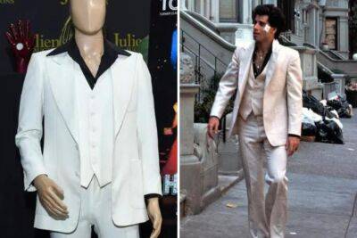 Iconic Saturday Night Fever suit WORN BY John Travolta to be auctioned! - www.newidea.com.au