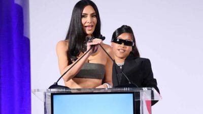 Kim Kardashian and North West Step Out for Daily Front Row's Fashion Los Angeles Awards - www.etonline.com - Los Angeles - Los Angeles