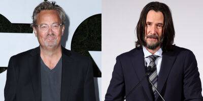 Matthew Perry Promises to Remove Keanu Reeves Insults From His Book - www.justjared.com