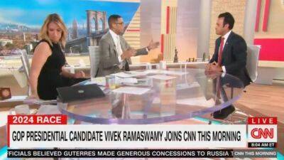 Don Lemon Clapbacks During Interview With Right-Wing Candidate Played Part in CNN Firing: ‘Whatever Ethnicity You Are’ (Video) - thewrap.com - New York - USA - New York - India