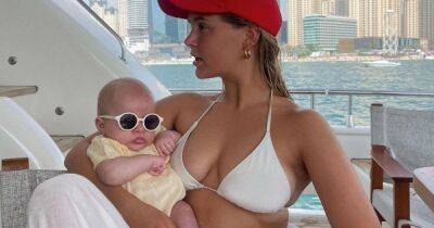 Molly-Mae praised for showing off ‘real’ post-baby body in holiday bikini pics - www.ok.co.uk - Dubai - Hague