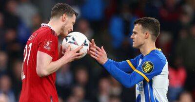 Brighton boss reacts to Wout Weghorst’s ‘kiss of death’ in Manchester United FA Cup win - www.manchestereveningnews.co.uk - Italy - Manchester