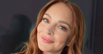Lindsay Lohan debuts blossoming bump for first time since sharing pregnancy news - www.ok.co.uk - New York