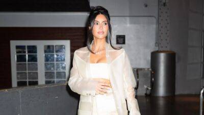 Kim Kardashian Embraces the New Frontier of Sheer: Transparent Leather - www.glamour.com - county York - county Summit