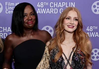 Jessica Chastain Takes Swipe At Oscars For Snubbing Viola Davis And ‘The Woman King’ At 2023 Ceremony - etcanada.com - Hollywood - New York - county Love