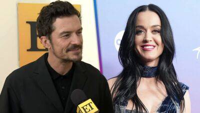Orlando Bloom Reacts to His 'Girl' Katy Perry 'Representing' at King Charles' Coronation (Exclusive) - www.etonline.com - Britain - London - Las Vegas