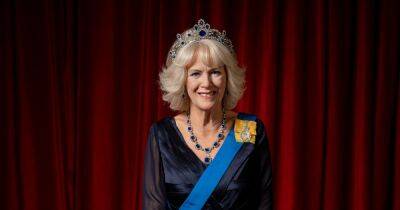 New Queen Camilla wax figure unveiled by Madame Tussauds - www.manchestereveningnews.co.uk - Manchester - Belgium - county King George