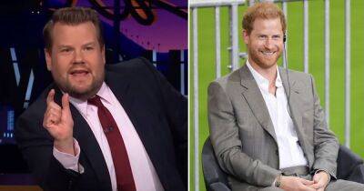 James Corden and Prince Harry 'good pals' as he refuses to weigh in on royal rows saying its 'not fair' - www.dailyrecord.co.uk - Britain - USA - California