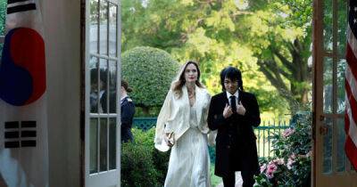 Angelina Jolie attends state dinner at White House with eldest son - www.msn.com - USA - South Korea - city Seoul - Washington