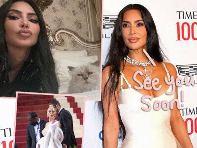 Kim Kardashian Teases Met Gala Prep After Those Rumors She Wasn't Invited! - perezhilton.com - New York - Germany - Iran