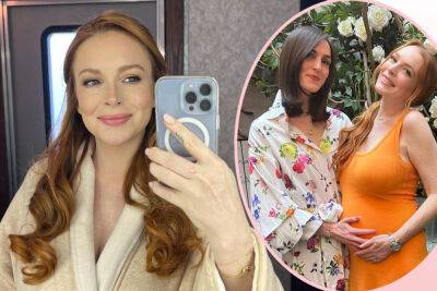 Lindsay Lohan Is ‘So Grateful’ In New Baby Bump Pics! - perezhilton.com