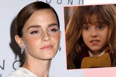 Emma Watson Talks Drinking Wine As A Child -- And Why She 'Wasn't Very Happy' As A Movie Star - perezhilton.com - Britain - France - Paris