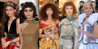 Zendaya's 5 Met Gala Looks Ranked From Worst to Best (& Our Top Choice was Very On-Theme for the Year!) - www.justjared.com
