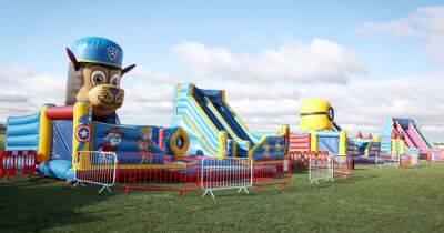 Open Air Bounce outdoor inflatable park is back for the May bank holiday weekend - www.manchestereveningnews.co.uk - Manchester