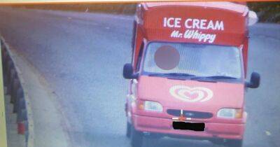 'Flake number plates?': Ice cream van driver caught speeding in Salford - www.manchestereveningnews.co.uk - Manchester