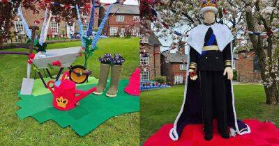 Crocheted King Charles turns up in the hometown of Harry Styles ahead of Coronation - www.manchestereveningnews.co.uk - Manchester