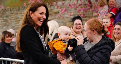 Kate Middleton Lets Baby Play with Her Handbag During Royal Outing in Wales! - www.justjared.com