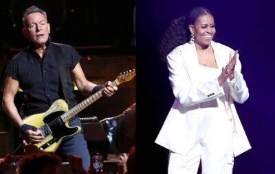 Watch Michelle Obama join Bruce Springsteen to perform ‘Glory Days’ at Barcelona gig - www.nme.com - Spain - London - USA