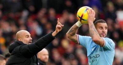 Kyle Walker makes Man City admission about playing time under Pep Guardiola - www.manchestereveningnews.co.uk - Manchester