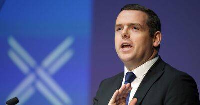 Scots Tory leader Douglas Ross phoned police officer wife to warn of 'credible' death threat against him - www.dailyrecord.co.uk - Scotland - county Ross - county Douglas - Beyond