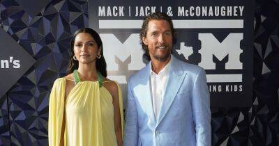 Matthew McConaughey and Camila Alves Step Out With Son Levi During Rare Family Appearance: See Photo - www.usmagazine.com - Texas
