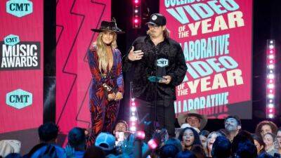 Lainey Wilson Wins First CMT Music Award for Collaborative Video of the Year With HARDY - www.etonline.com - Jordan