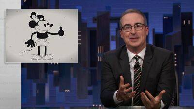 John Oliver Tests Disney’s Lawyers By Staking Claim On Mickey Mouse Ahead Of ‘Steamboat Willie’ Version Entering Public Domain - deadline.com